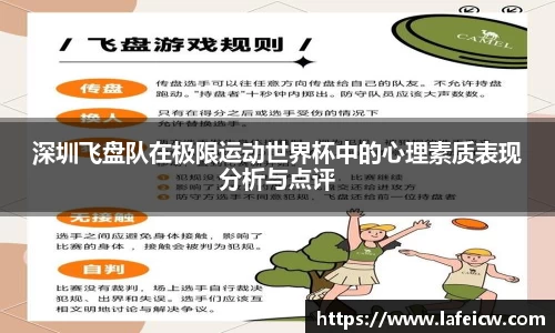 深圳飞盘队在极限运动世界杯中的心理素质表现分析与点评